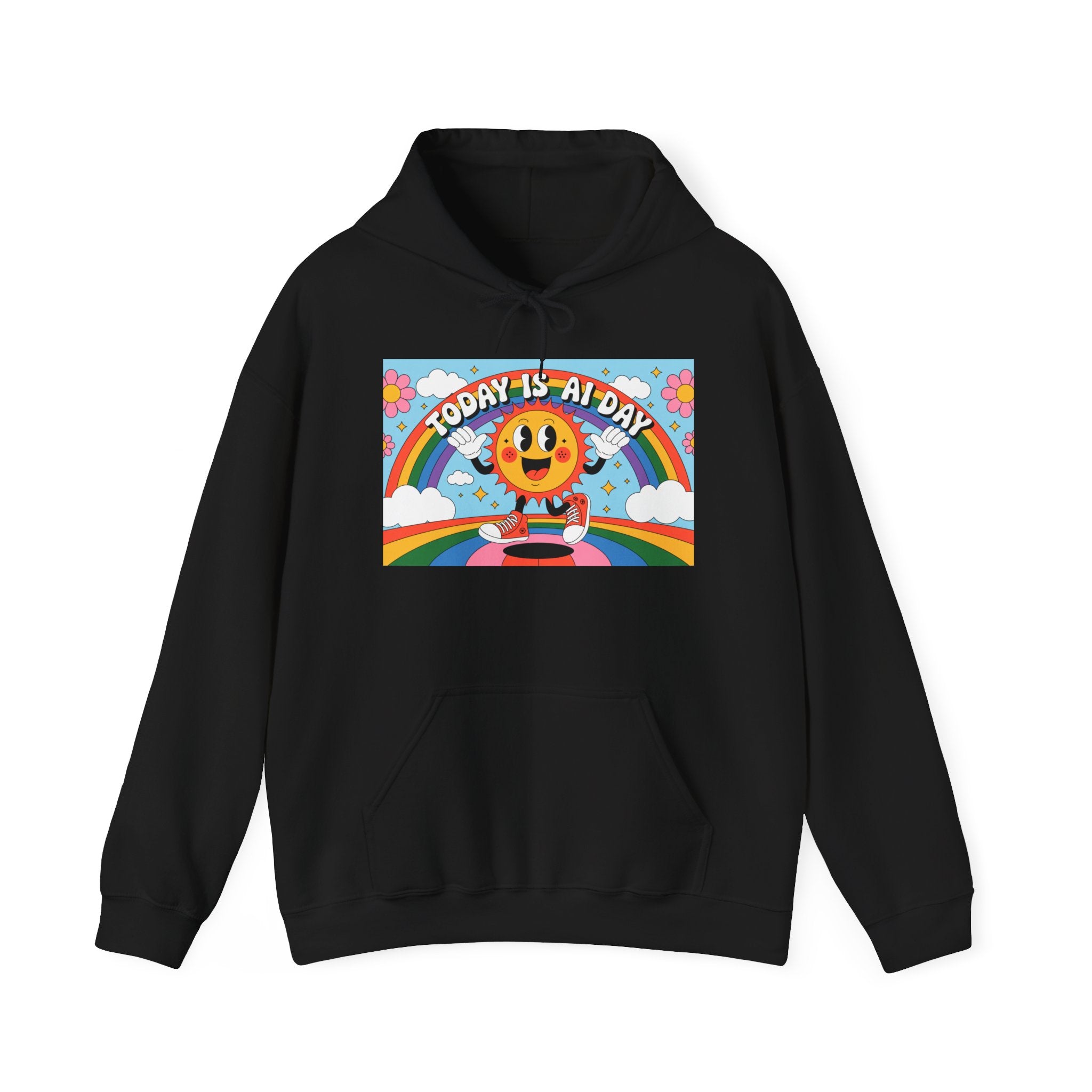 Today Is AI Day  "Sunshine Circuit" Unisex Sweatshirt, Fun Casual Wear