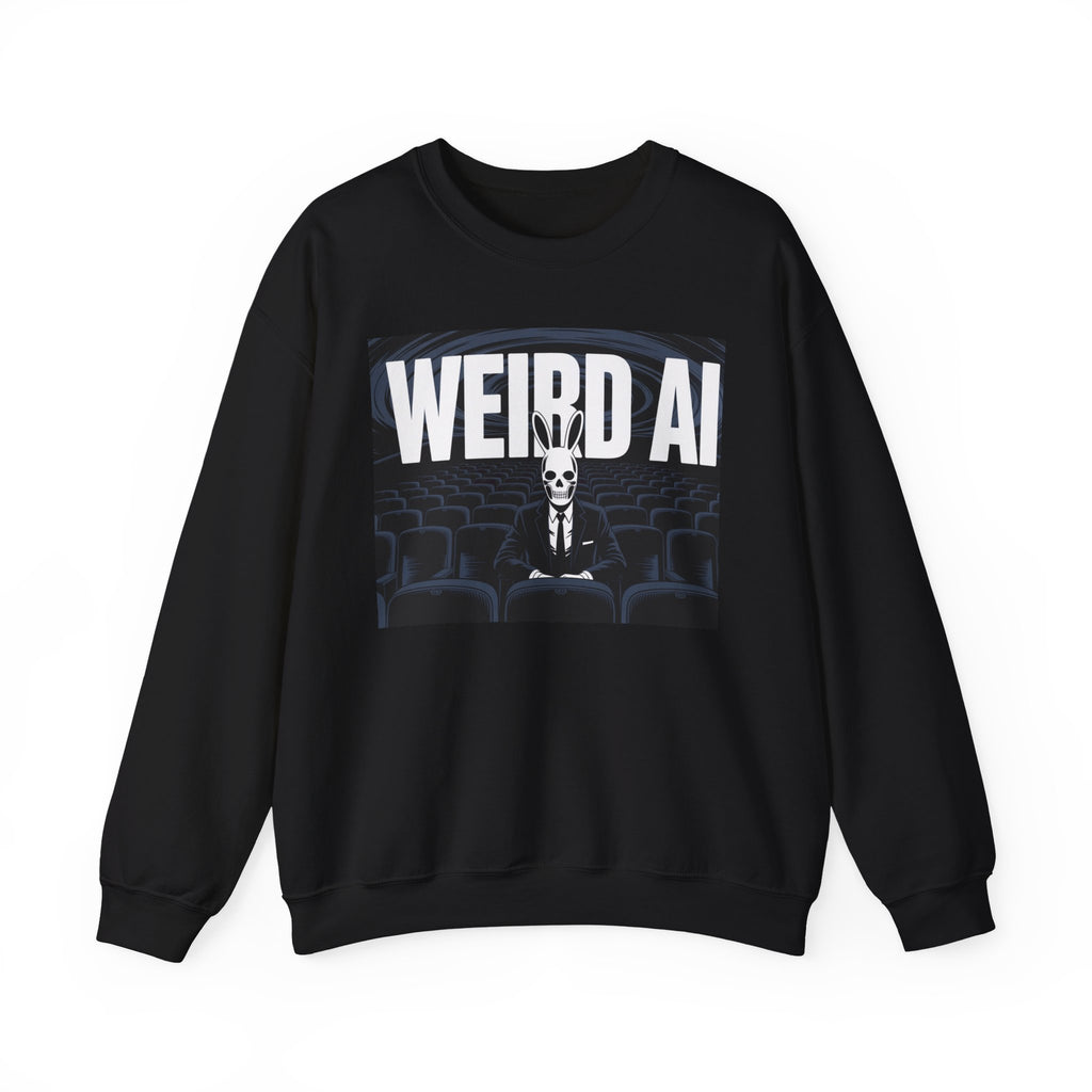 WEIRD AI " Backrooms Theater "  Unisex Heavy Blend™ Crewneck Sweatshirt