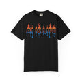 AI IS LIFE – “AI MELTDOWN” Unisex Garment-Dyed T-shirt