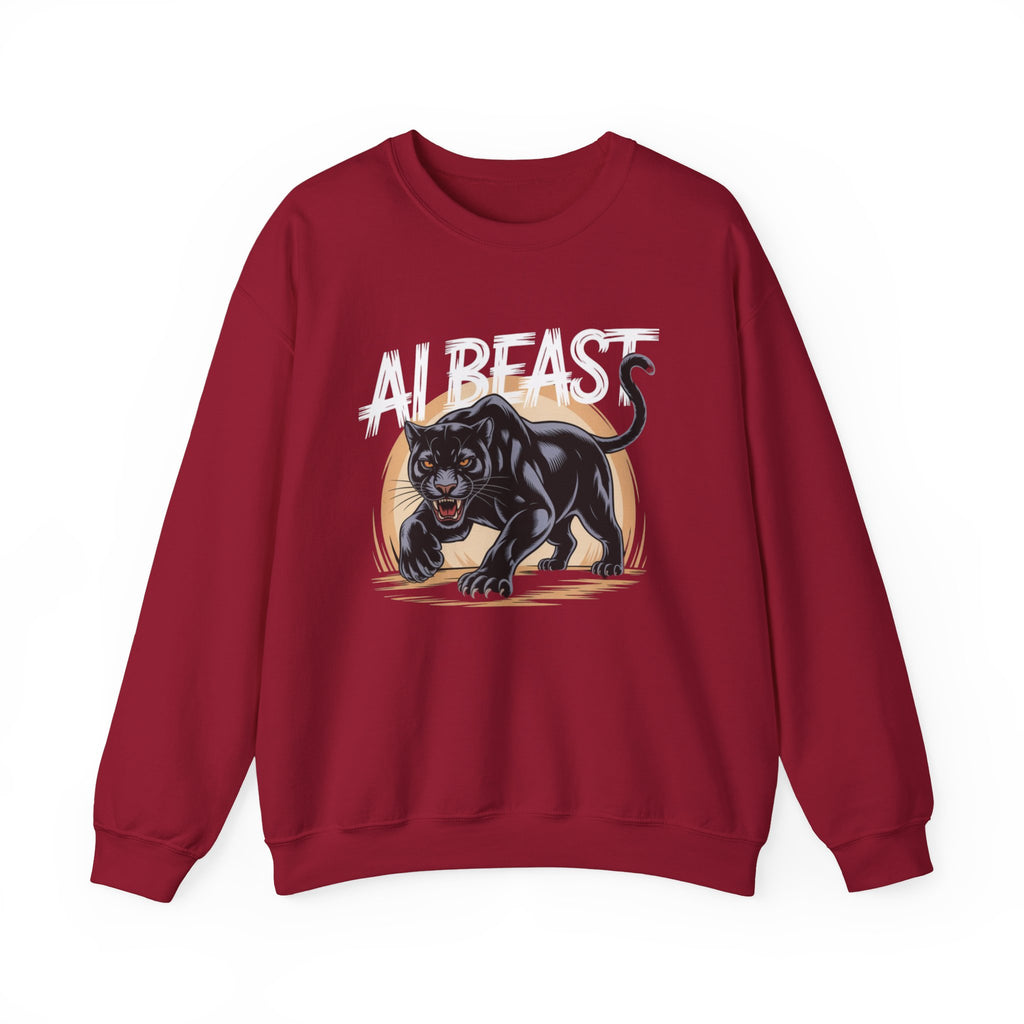 AI BEAST "Midnight Matrix" Unisex Heavy Blend™ Crewneck Sweatshirt