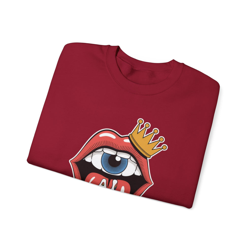 Ai Weird  "Royal Oddbyte" Unisex Heavy Blend™ Crewneck Sweatshirt