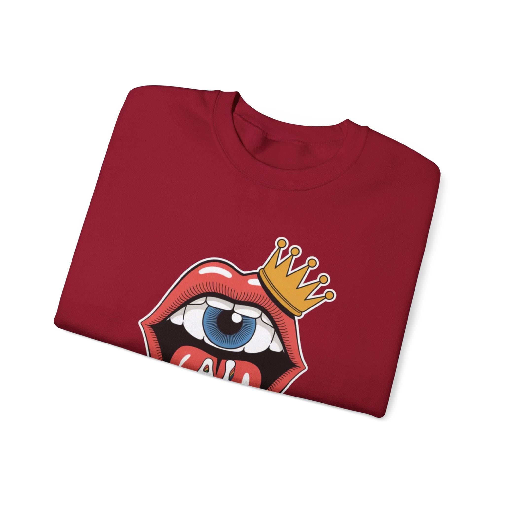 Ai Weird  "Royal Oddbyte" Unisex Heavy Blend™ Crewneck Sweatshirt