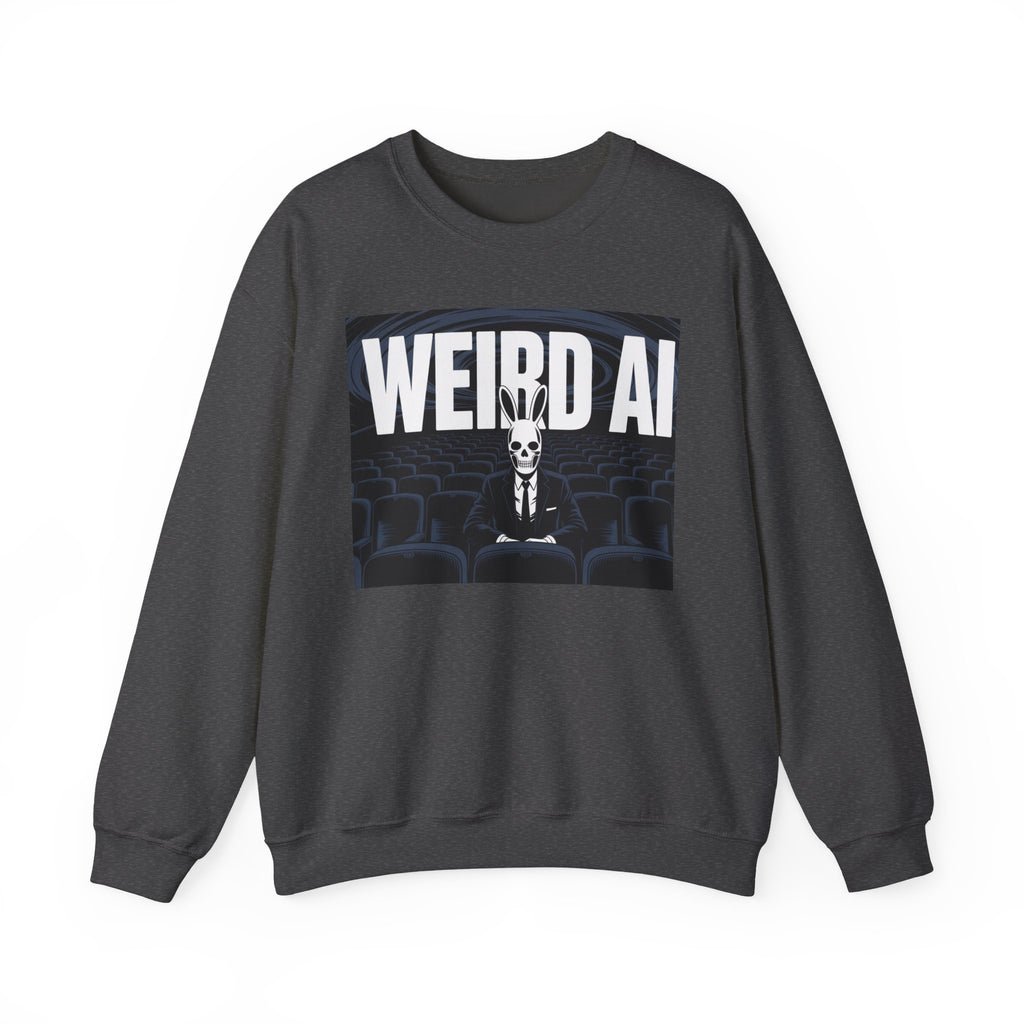 WEIRD AI " Backrooms Theater "  Unisex Heavy Blend™ Crewneck Sweatshirt