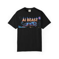 AI BEAST “Digital Predator” Unisex Garment-Dyed T-shirt