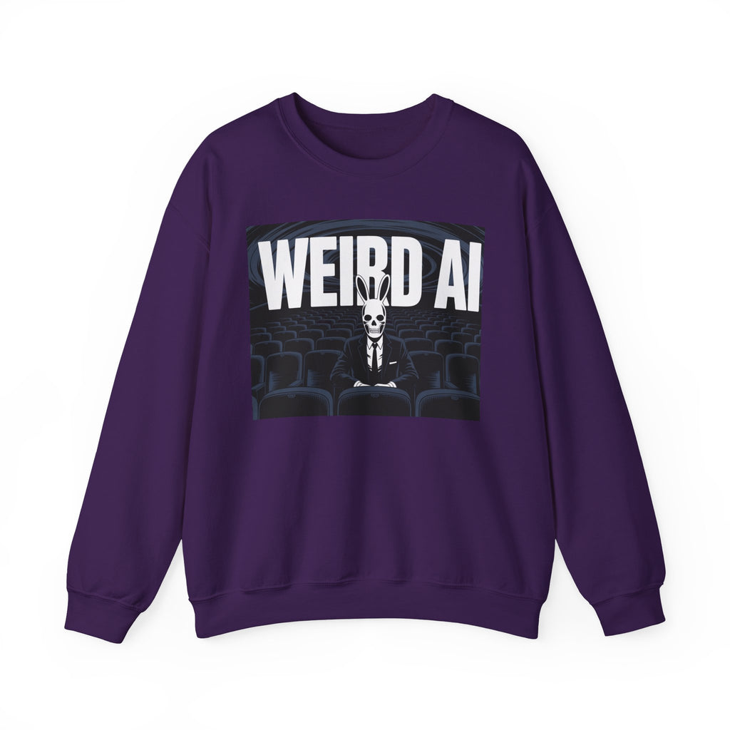 WEIRD AI " Backrooms Theater "  Unisex Heavy Blend™ Crewneck Sweatshirt