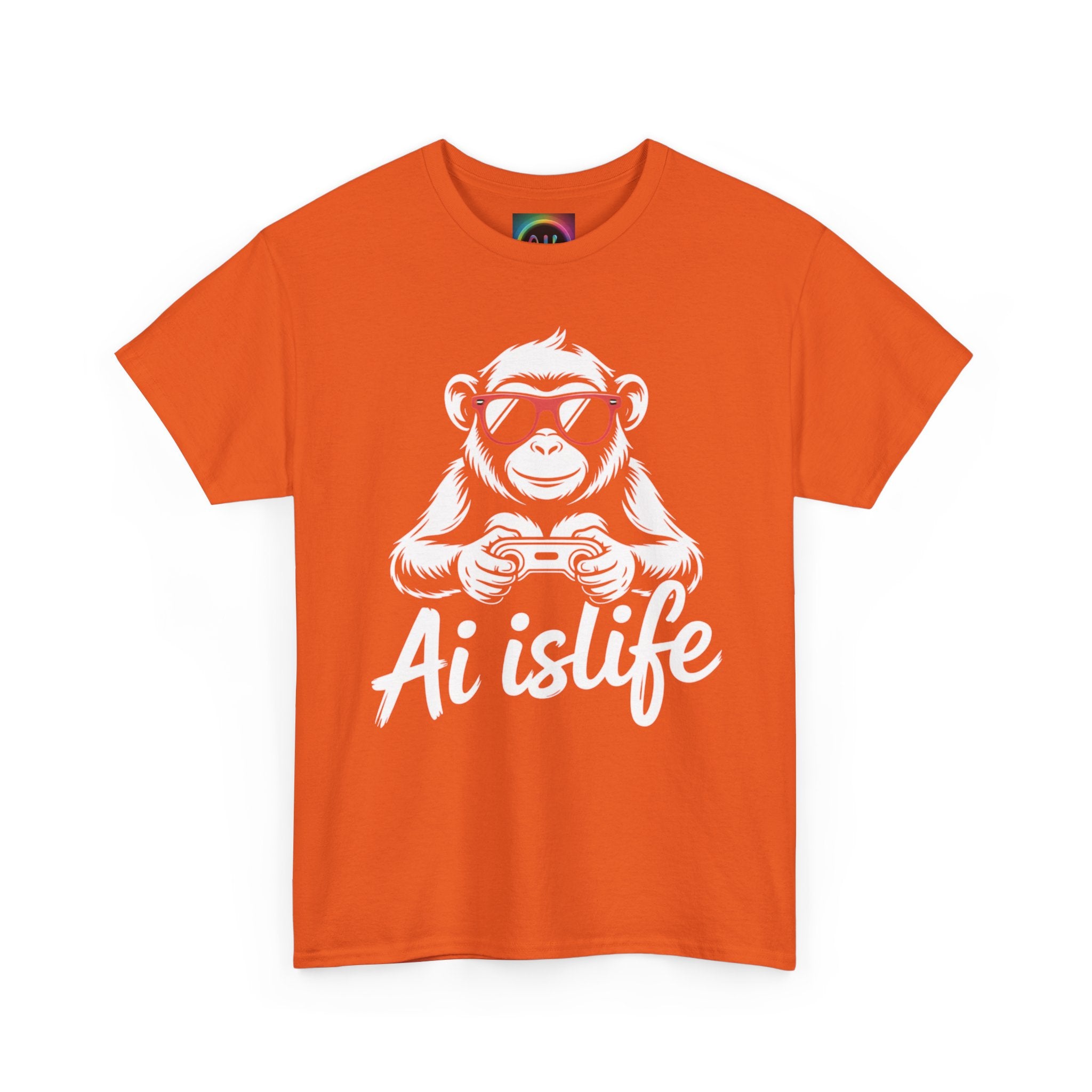 AI Is Life "GAMER CHIMP ELITE" Unisex Graphic T-Shirt