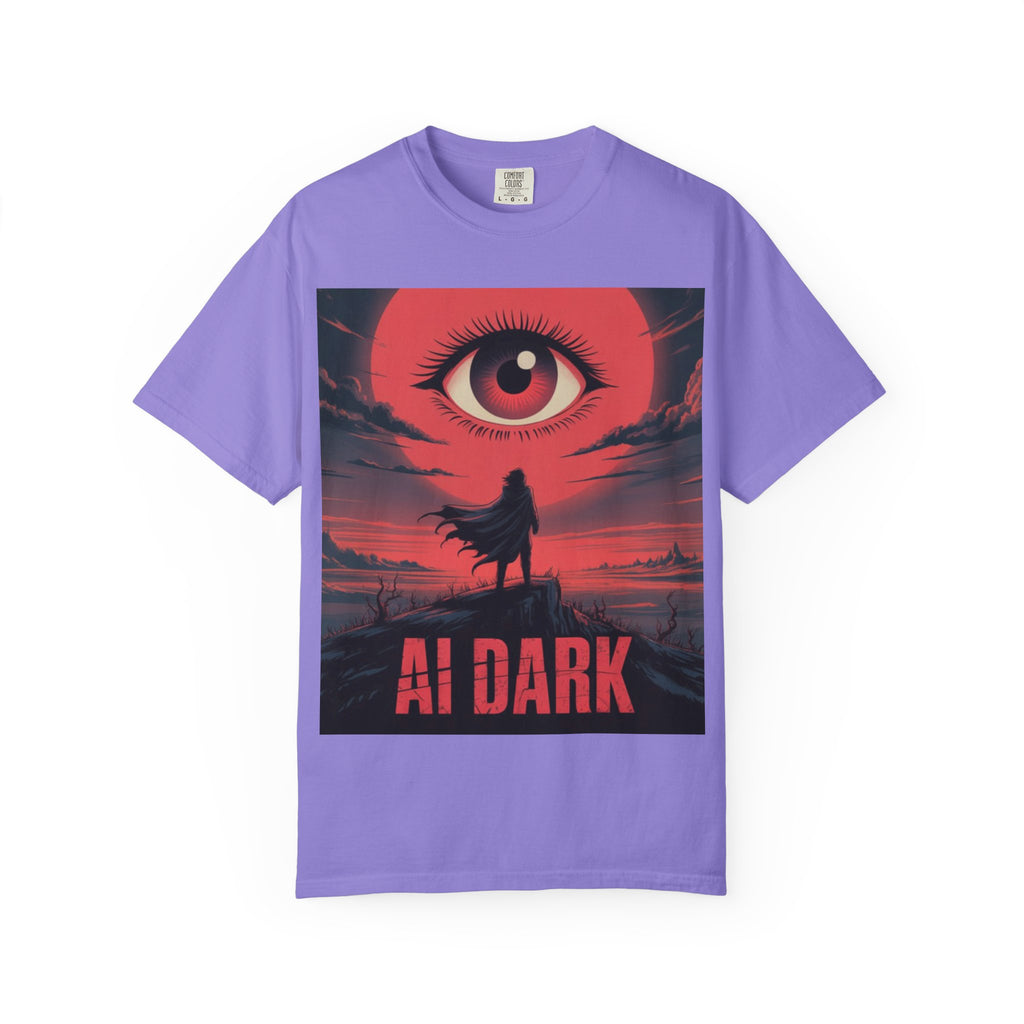 AI DARK “Shadow Protocol” Unisex Garment-Dyed T-shirt