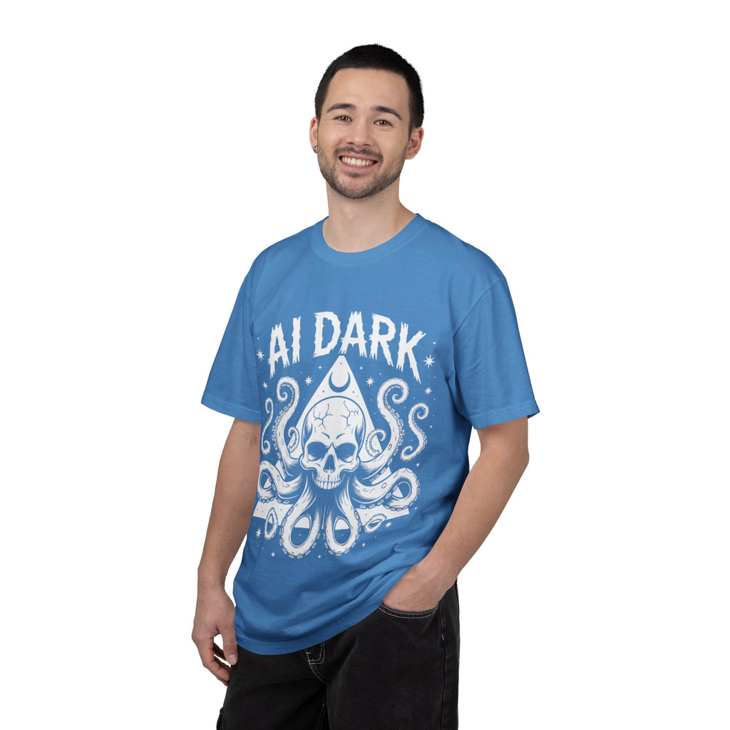 AI Dark  "Nightmare Network"  Unisex Garment-Dyed T-shirt