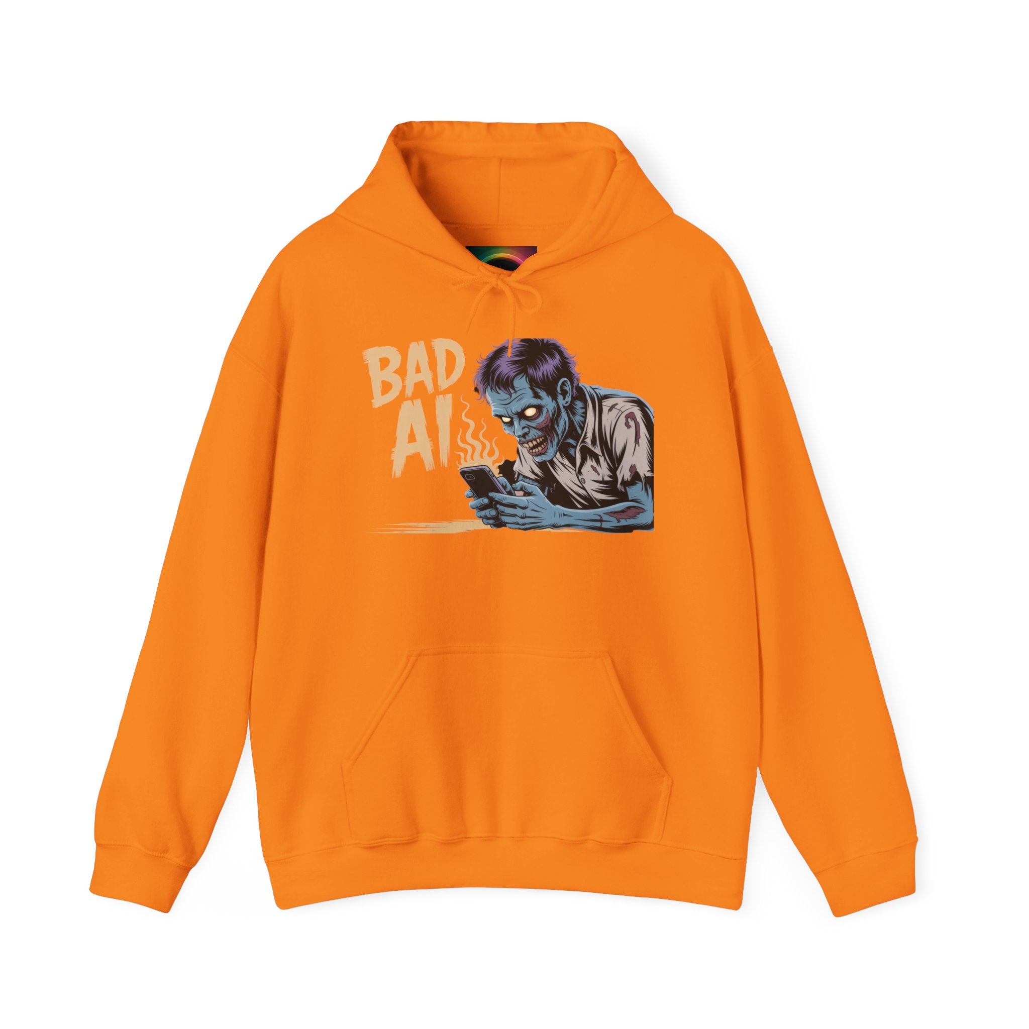 Bad AI "ZOMBIE SCROLL" Unisex Heavy Blend™ Hooded Sweatshirt