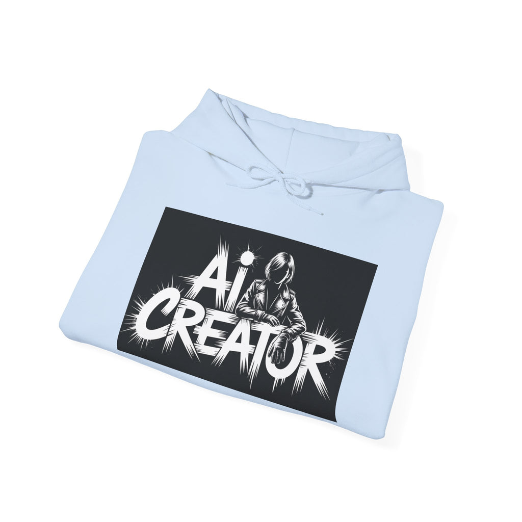 AI Creator  "Digital Rebel" Unisex Heavy Blend™ Hooded Sweatshirt