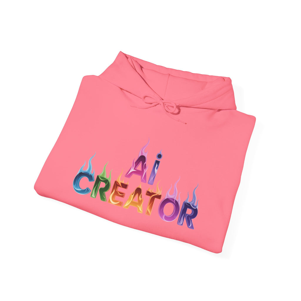 AI Creator "SPECTRUM IGNITION" Teddy Bear with Hoodie