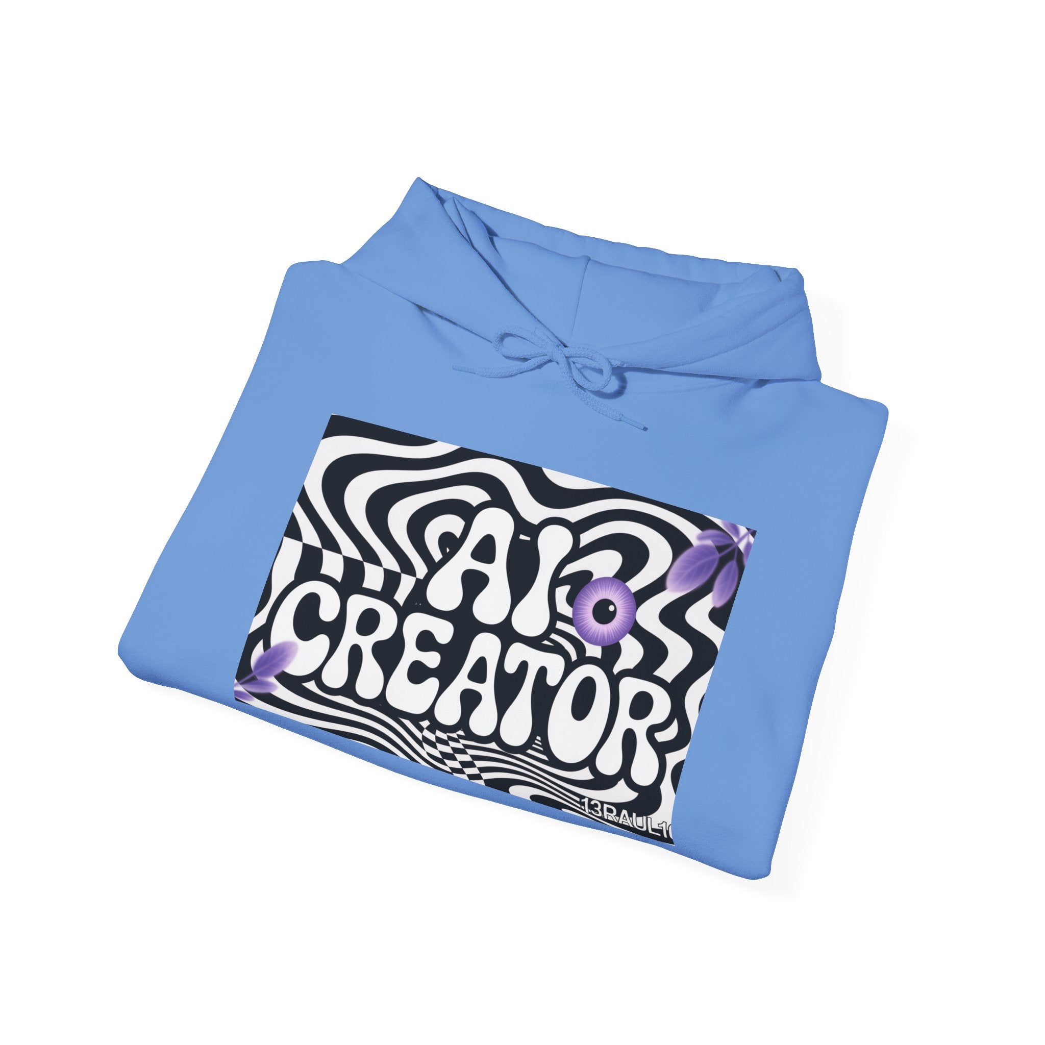 AI Creator  "Optic Loop" Unisex Heavy Blend™ Hooded Sweatshirt