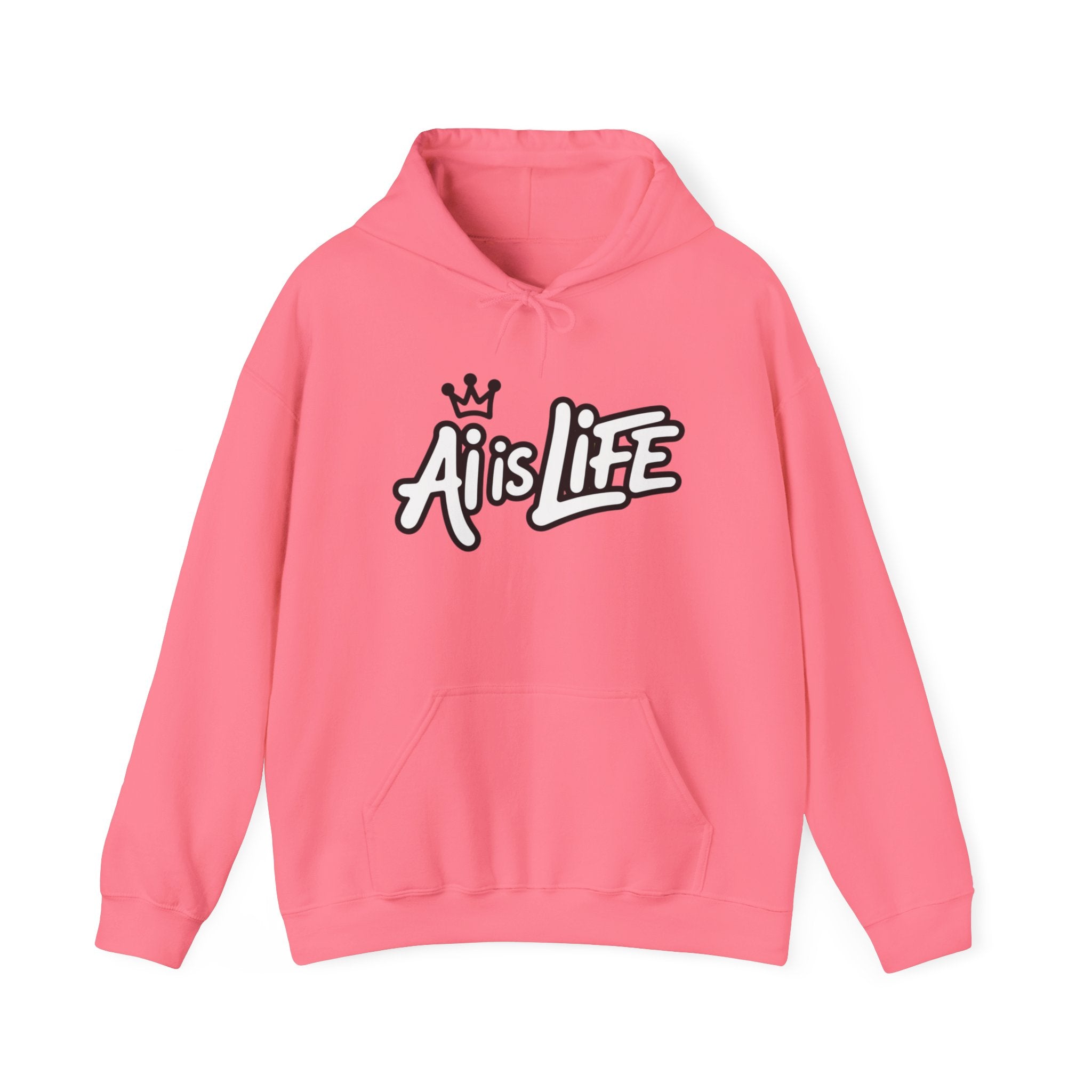 AI is LIFE “DIGITAL DYNASTY” Unisex Heavy Blend™ Hooded Sweatshirt
