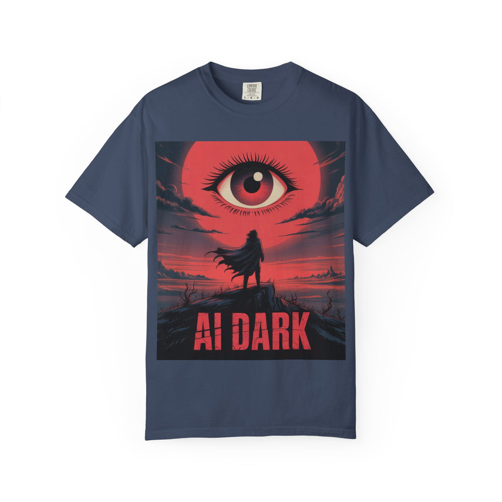 AI DARK “Shadow Protocol” Unisex Garment-Dyed T-shirt
