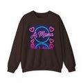 AI MAMA “ Electric Love Loop ” Unisex Heavy Blend™ Crewneck Sweatshirt