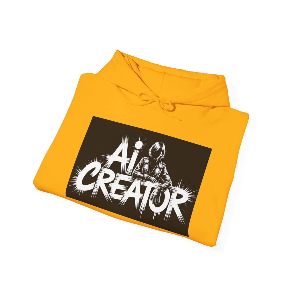 AI Creator  "Digital Rebel" Unisex Heavy Blend™ Hooded Sweatshirt