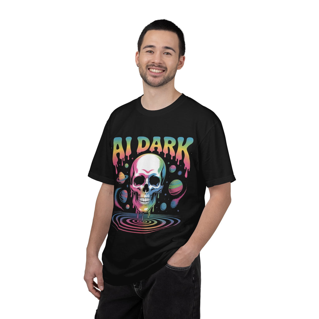 AI DARK “Death of Data” Unisex Garment-Dyed T-shirt