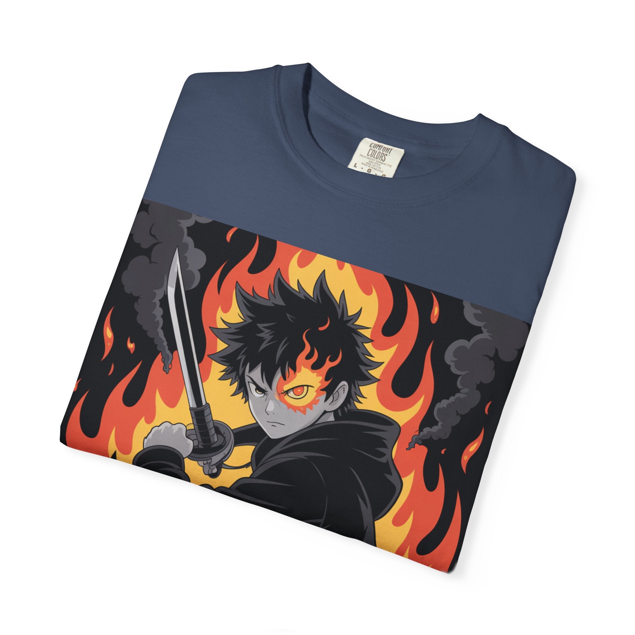 AI  BEAST "Warrior.exe"  of Unisex Garment-Dyed T-shirt