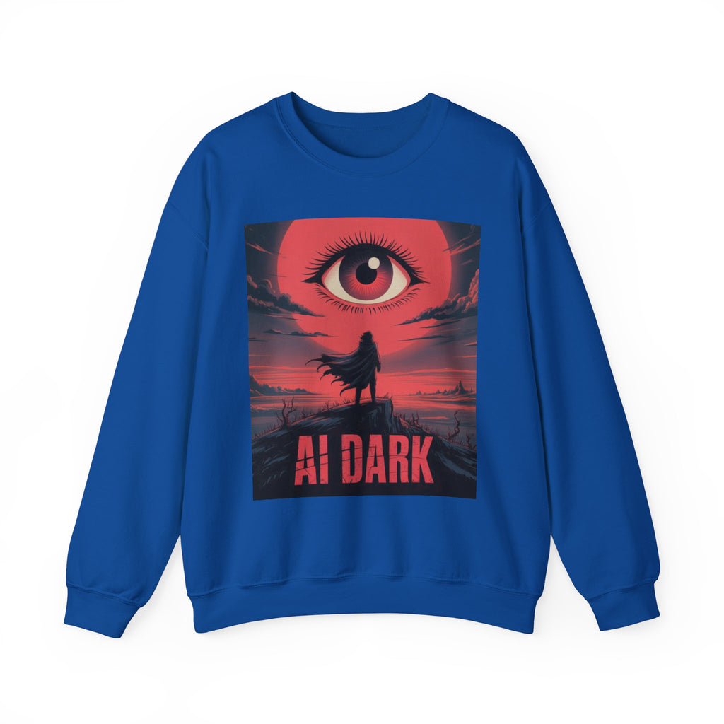 AI DARK “Shadow Protocol” Unisex Heavy Blend™ Crewneck Sweatshirt