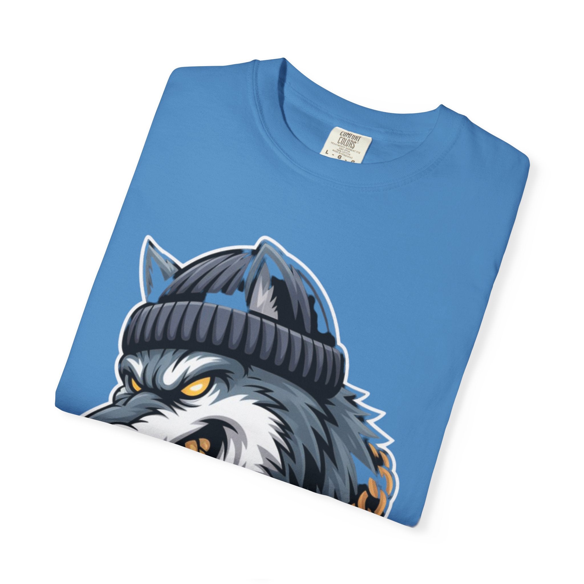 AI BEAST  "Wolf Byte Syndicate " Unisex Garment-Dyed T-shirt