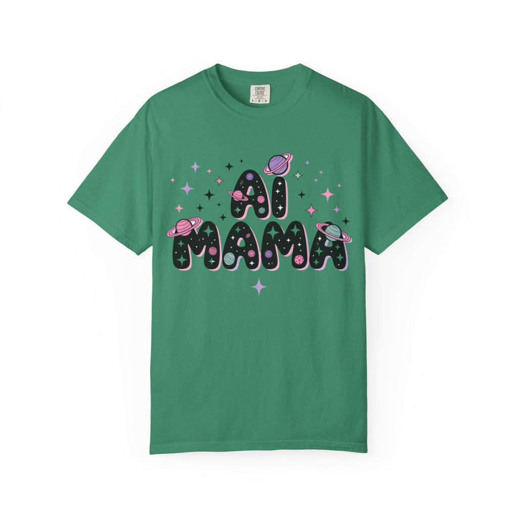 AI Mama "Digital Daydreamer" Unisex Garment-Dyed T-shirt