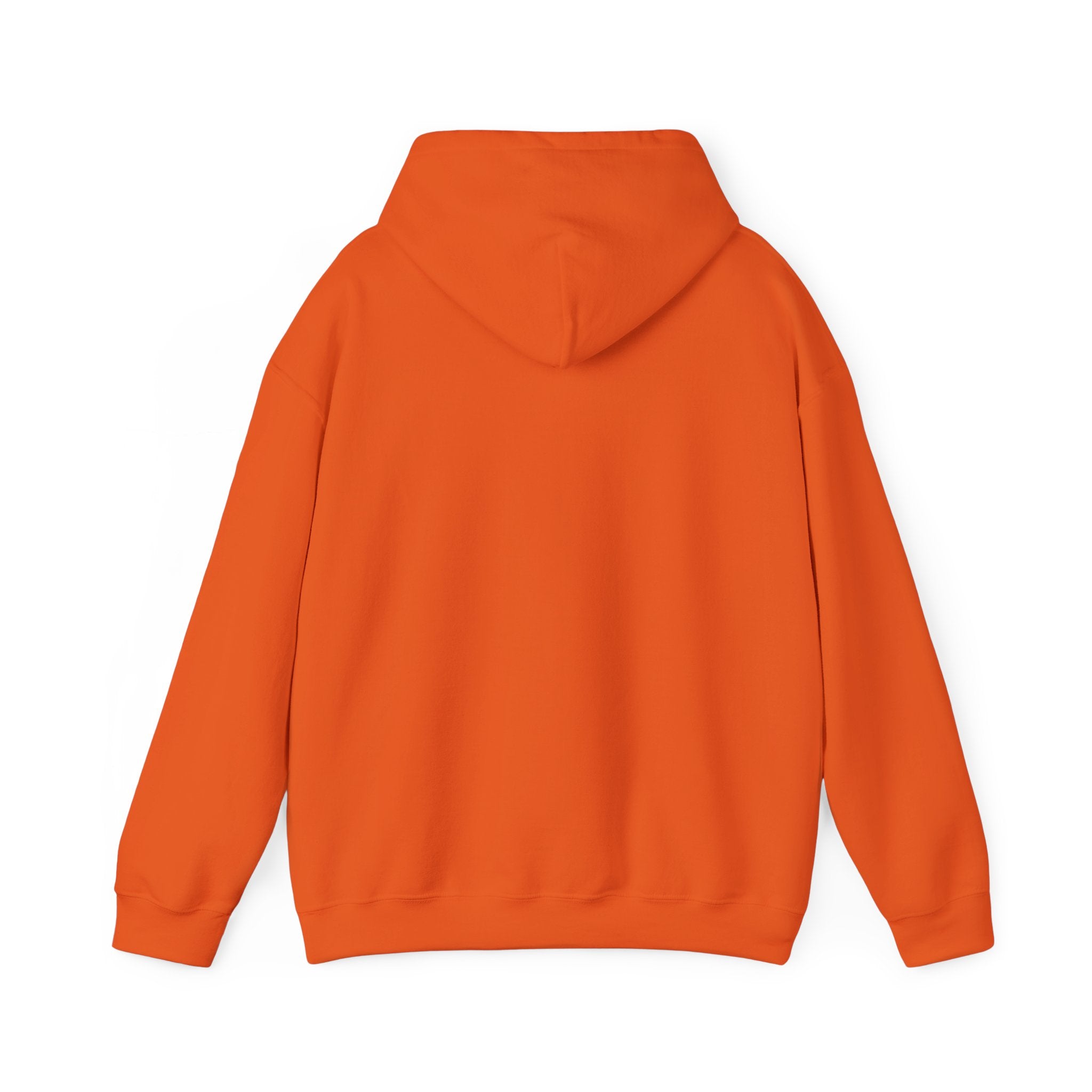 2. AI is LIFE  "Orange Overclock" Unisex Heavy Blend™ Hooded Sweatshirt
