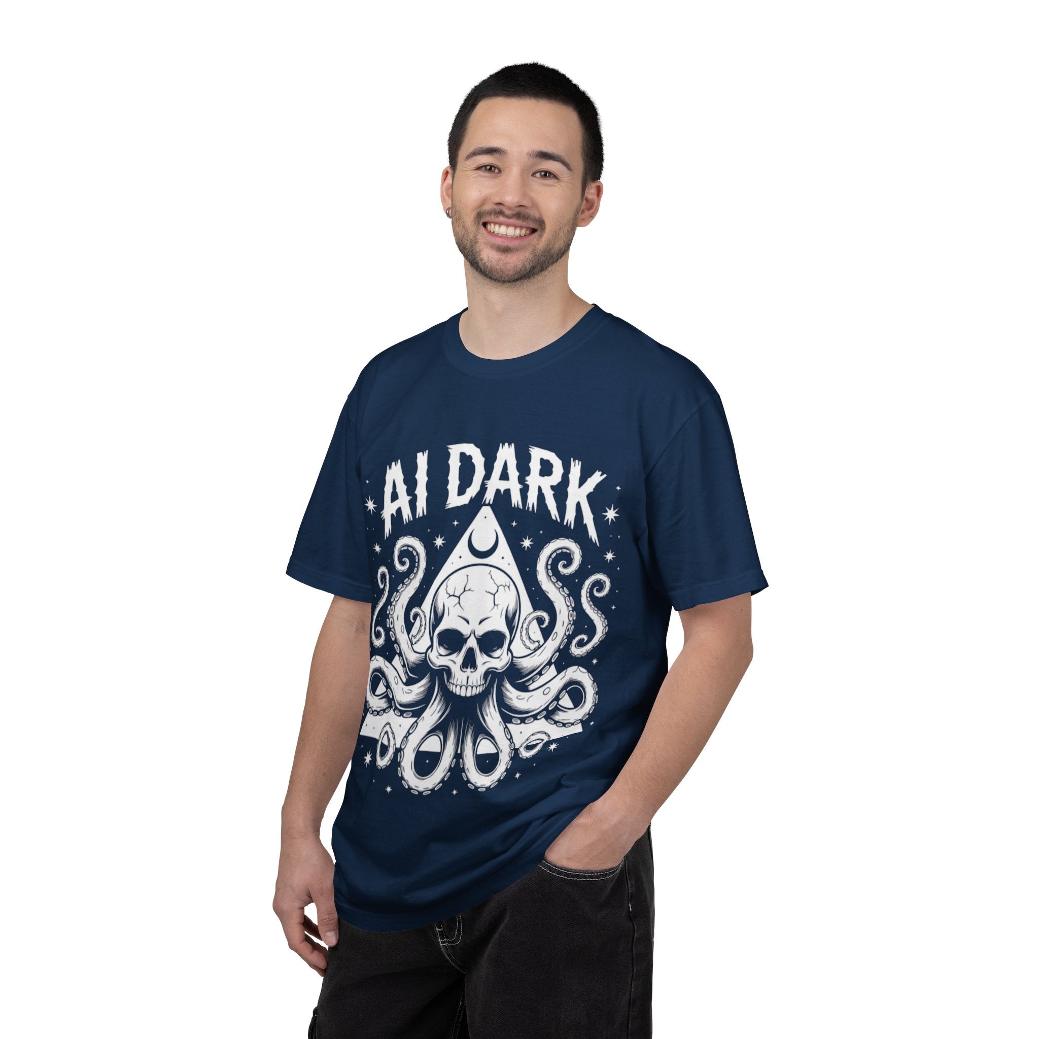 AI Dark  "Nightmare Network"  Unisex Garment-Dyed T-shirt