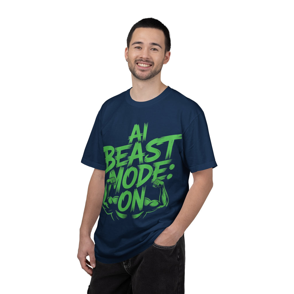 AI BEAST MODE: ON “DIGITAL HULK ENERGY” Unisex Garment-Dyed T-shirt