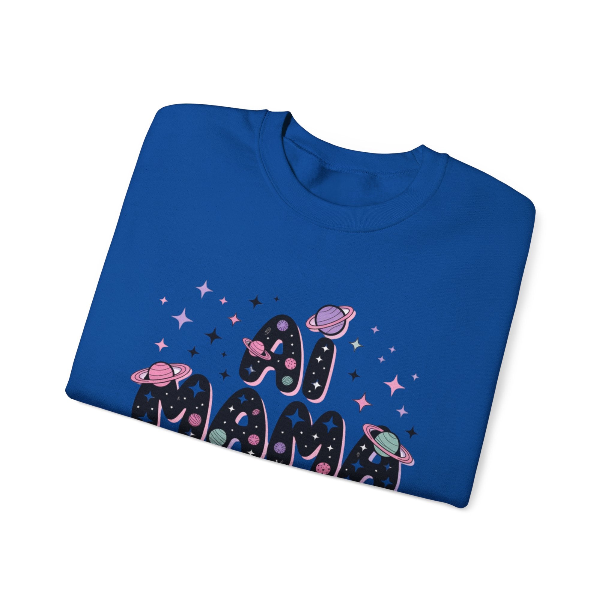 AI Mama "Digital Daydreamer" Unisex Heavy Blend™ Crewneck Sweatshirt
