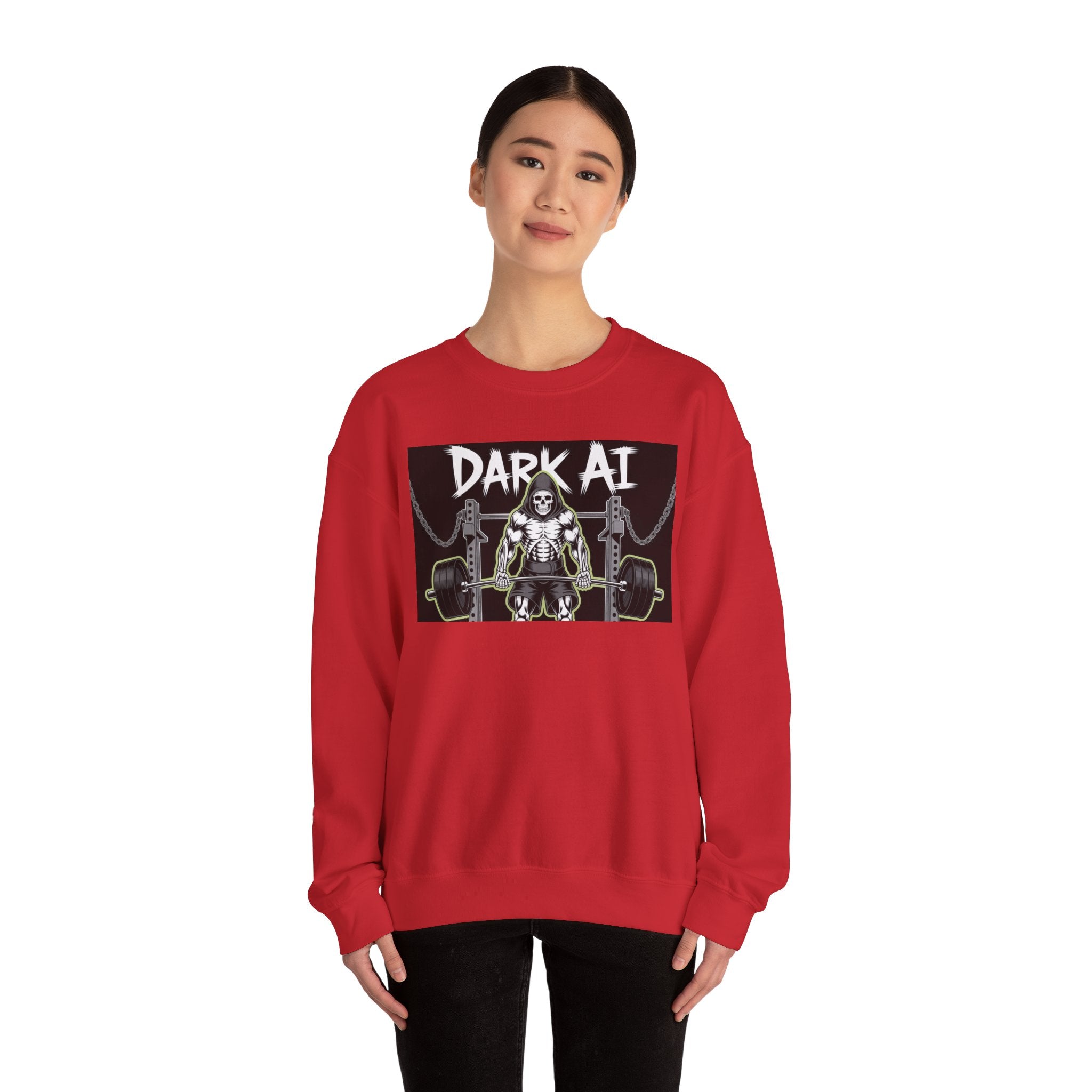 DARK AI "Reaper Protocol" Unisex Heavy Blend™ Crewneck Sweatshirt