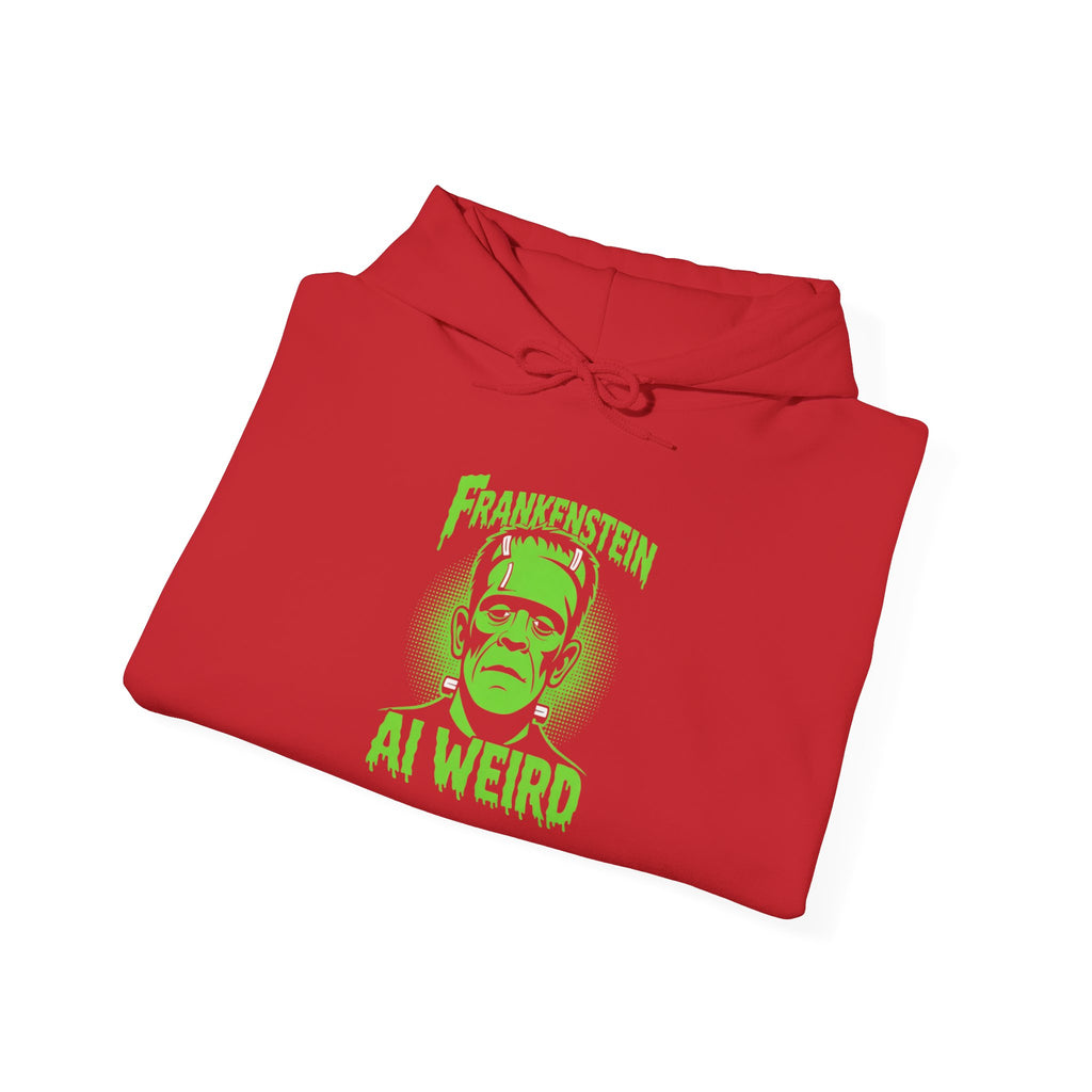 AI Weird  "Frankenbyte" Unisex Heavy Blend™ Hooded Sweatshirt