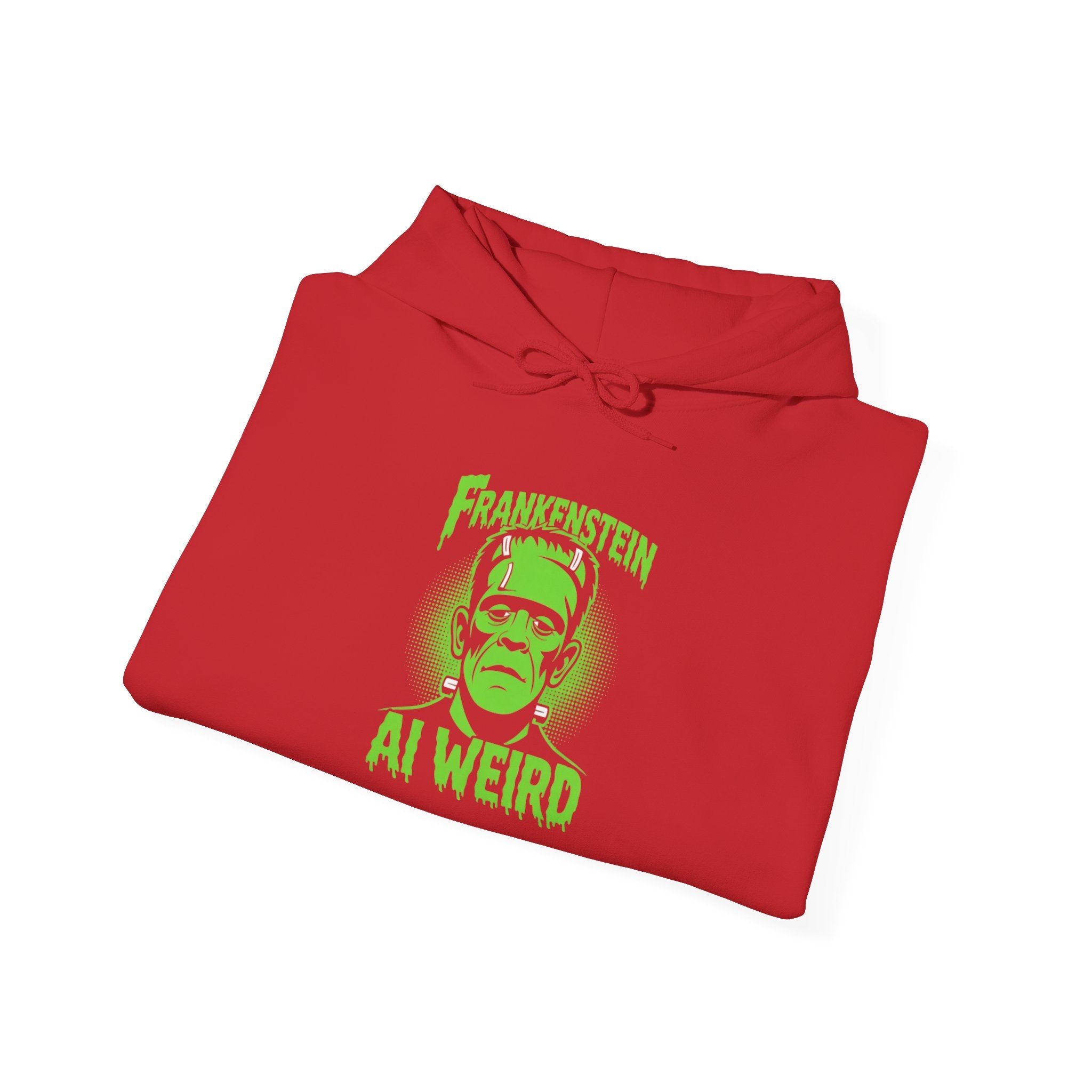 AI Weird  "Frankenbyte" Unisex Heavy Blend™ Hooded Sweatshirt
