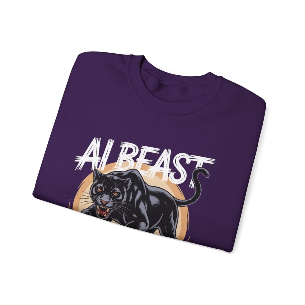 AI BEAST "Midnight Matrix" Unisex Heavy Blend™ Crewneck Sweatshirt
