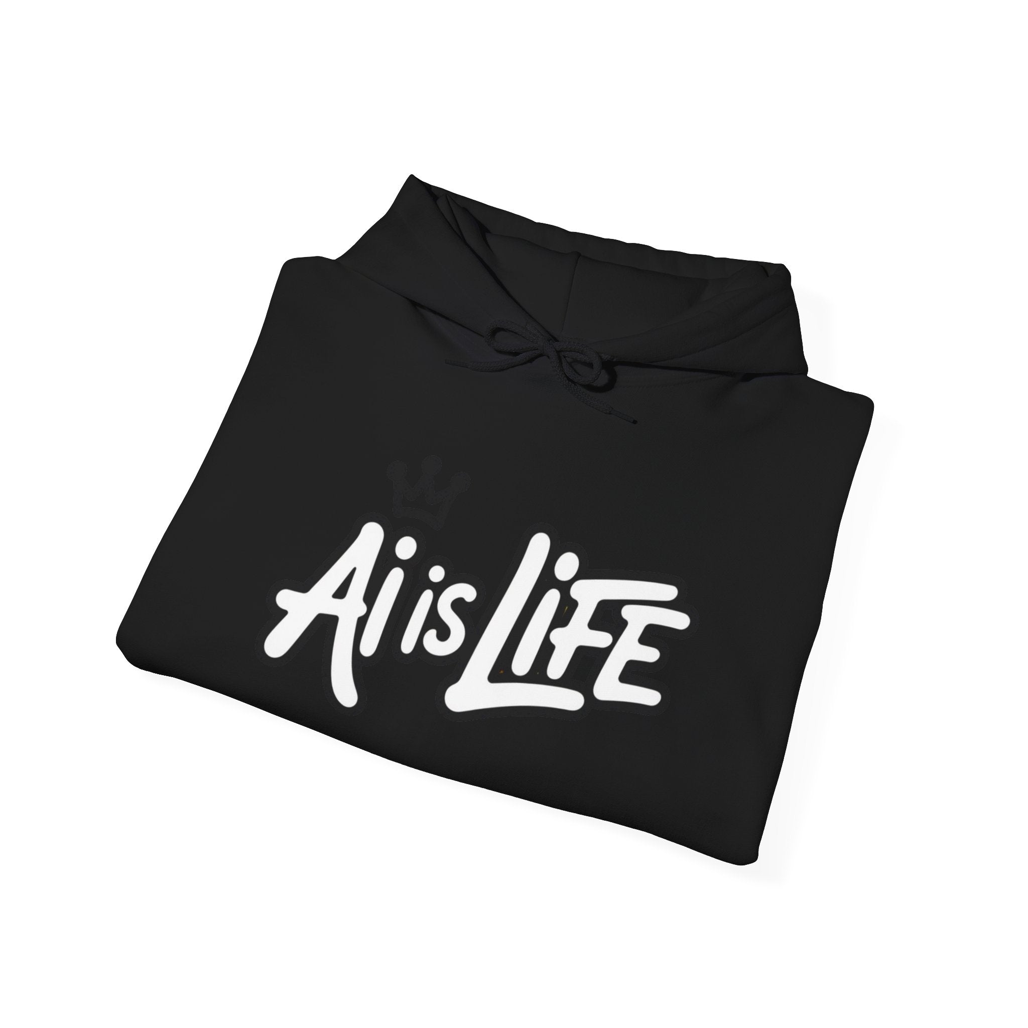 AI is LIFE “DIGITAL DYNASTY” Unisex Heavy Blend™ Hooded Sweatshirt